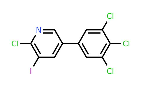 1361514-89-7 | 2-Chloro-3-iodo-5-(3,4,5-trichlorophenyl)pyridine