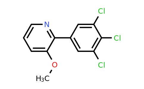 1361521-30-3 | 3-Methoxy-2-(3,4,5-trichlorophenyl)pyridine