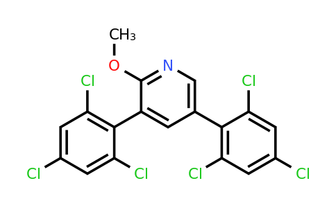 1361524-55-1 | 3,5-Bis(2,4,6-trichlorophenyl)-2-methoxypyridine