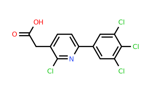 1361533-46-1 | 2-Chloro-6-(3,4,5-trichlorophenyl)pyridine-3-acetic acid