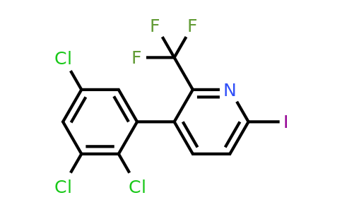 1361542-65-5 | 6-Iodo-3-(2,3,5-trichlorophenyl)-2-(trifluoromethyl)pyridine