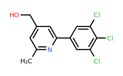 1361543-10-3 | 2-Methyl-6-(3,4,5-trichlorophenyl)pyridine-4-methanol