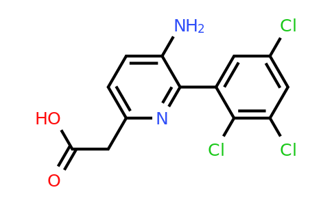 1361544-42-4 | 3-Amino-2-(2,3,5-trichlorophenyl)pyridine-6-acetic acid
