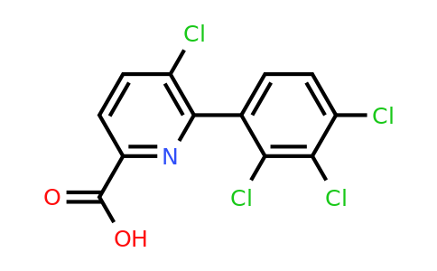 1361548-44-8 | 5-Chloro-6-(2,3,4-trichlorophenyl)picolinic acid