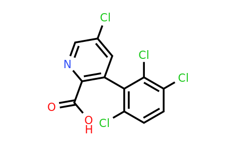 1361571-44-9 | 5-Chloro-3-(2,3,6-trichlorophenyl)picolinic acid