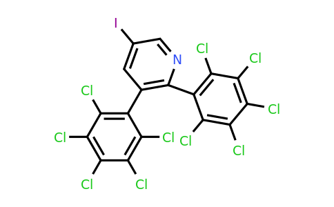 1361576-85-3 | 2,3-Bis(perchlorophenyl)-5-iodopyridine