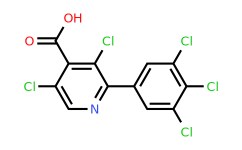 1361585-90-1 | 3,5-Dichloro-2-(3,4,5-trichlorophenyl)isonicotinic acid