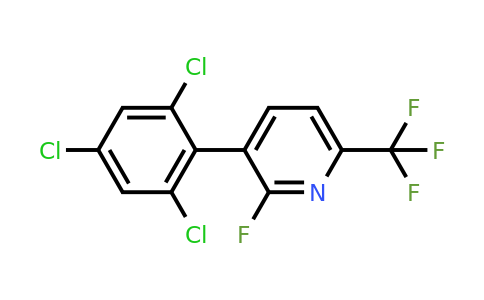 1361590-65-9 | 2-Fluoro-3-(2,4,6-trichlorophenyl)-6-(trifluoromethyl)pyridine