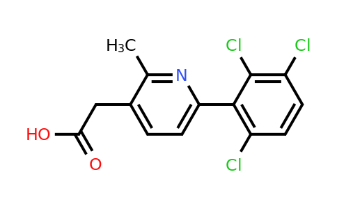 1361605-42-6 | 2-Methyl-6-(2,3,6-trichlorophenyl)pyridine-3-acetic acid