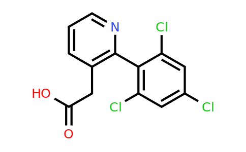 1361648-65-8 | 2-(2,4,6-Trichlorophenyl)pyridine-3-acetic acid