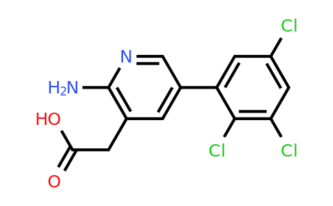 1361662-07-8 | 2-Amino-5-(2,3,5-trichlorophenyl)pyridine-3-acetic acid