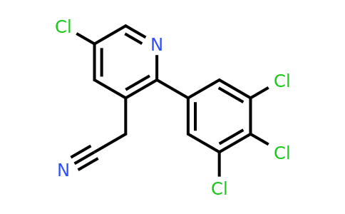 1361664-00-7 | 5-Chloro-2-(3,4,5-trichlorophenyl)pyridine-3-acetonitrile