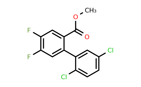 1361671-27-3 | 2',5'-Dichloro-4,5-difluoro-biphenyl-2-carboxylic acid methyl ester