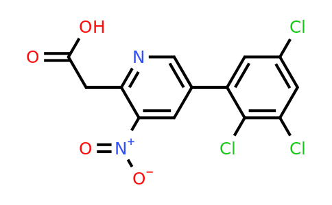 1361676-80-3 | 3-Nitro-5-(2,3,5-trichlorophenyl)pyridine-2-acetic acid