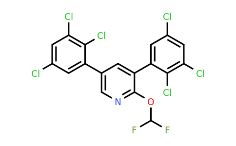 1361677-17-9 | 3,5-Bis(2,3,5-trichlorophenyl)-2-(difluoromethoxy)pyridine