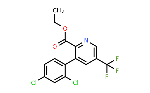 1361677-19-1 | Ethyl 3-(2,4-dichlorophenyl)-5-(trifluoromethyl)picolinate