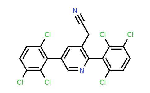 1361680-26-3 | 2,5-Bis(2,3,6-trichlorophenyl)pyridine-3-acetonitrile