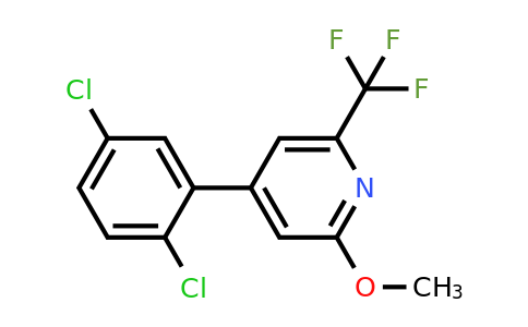 1361682-89-4 | 4-(2,5-Dichlorophenyl)-2-methoxy-6-(trifluoromethyl)pyridine
