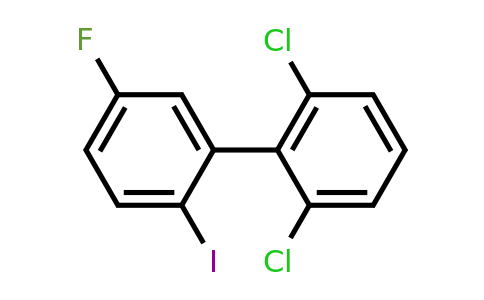 1361718-71-9 | 2,6-Dichloro-5'-fluoro-2'-iodo-biphenyl