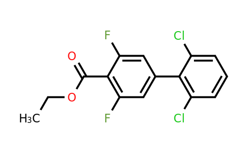 1361719-13-2 | 2',6'-Dichloro-3,5-difluoro-biphenyl-4-carboxylic acid ethyl ester