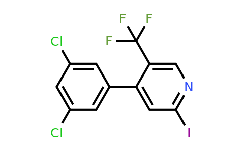 1361724-26-6 | 4-(3,5-Dichlorophenyl)-2-iodo-5-(trifluoromethyl)pyridine