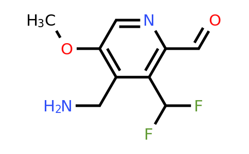 1361732-32-2 | 4-(aminometil)-3-(difluorometil)-5-metoxipiridina-2-carboxaldehído