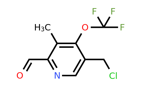 1361739-30-1 | 5-(Chloromethyl)-3-methyl-4-(trifluoromethoxy)pyridine-2-carboxaldehyde