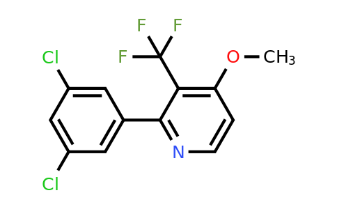 1361741-97-0 | 2-(3,5-Dichlorophenyl)-4-methoxy-3-(trifluoromethyl)pyridine