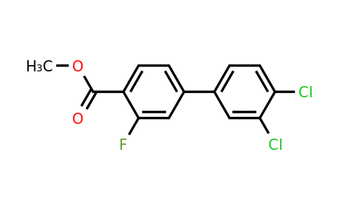 1361761-98-9 | 3',4'-Dichloro-3-fluoro-biphenyl-4-carboxylic acid methyl ester