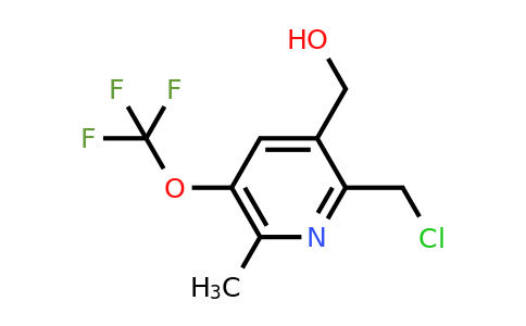 1361784-91-9 | 2-(Chloromethyl)-6-methyl-5-(trifluoromethoxy)pyridine-3-methanol