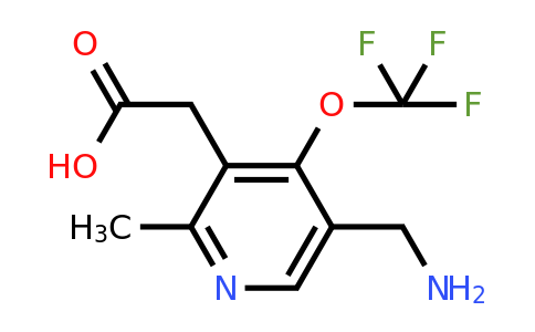 1361787-70-3 | 5-(Aminomethyl)-2-methyl-4-(trifluoromethoxy)pyridine-3-acetic acid