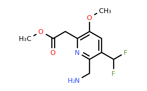 1361815-22-6 | 2-(aminometil)-3-(difluorometil)-5-metoxipiridina-6-acetato de metilo