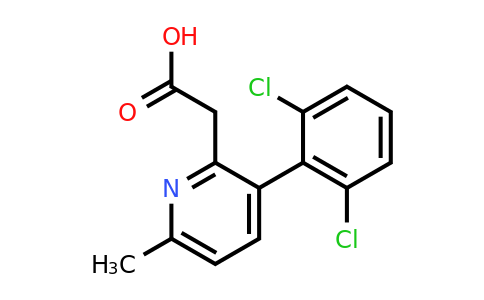 1361828-89-8 | 3-(2,6-Dichlorophenyl)-6-methylpyridine-2-acetic acid