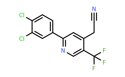 1361832-02-1 | 2-(3,4-Dichlorophenyl)-5-(trifluoromethyl)pyridine-4-acetonitrile