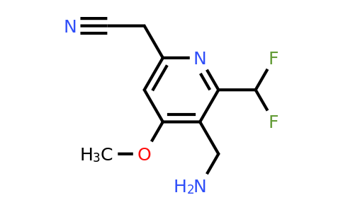 1361843-39-1 | 3-(aminometil)-2-(difluorometil)-4-metoxipiridina-6-acetonitrilo