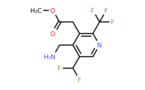 1361886-16-9 | 4-(aminometil)-5-(difluorometil)-2-(trifluorometil)piridina-3-acetato de metilo