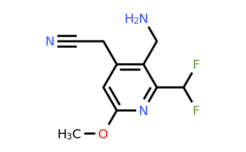 1361892-37-6 | 3-(aminometil)-2-(difluorometil)-6-metoxipiridina-4-acetonitrilo