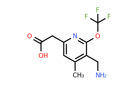 1361900-09-5 | Ácido 3-(aminometil)-4-metil-2-(trifluorometoxi)piridina-6-acético