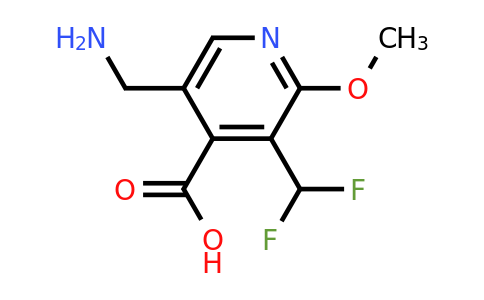 1361902-60-4 | 5-(Aminomethyl)-3-(difluoromethyl)-2-methoxypyridine-4-carboxylic acid