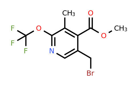 1361908-71-5 | Methyl 5-(bromomethyl)-3-methyl-2-(trifluoromethoxy)pyridine-4-carboxylate