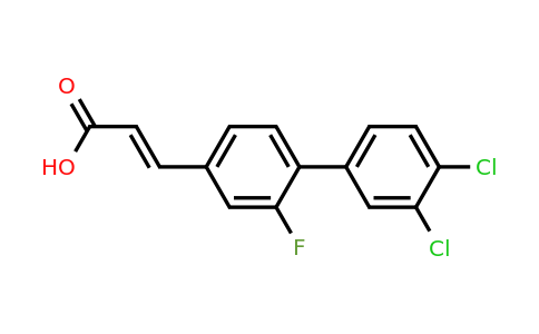 1361925-11-2 | 3-(3',4'-Dichloro-2-fluoro-biphenyl-4-yl)-acrylic acid 1361925-11-2 | 3-(3',4'-Dichloro-2-fluoro-biphenyl-4-yl)-acrylic acid