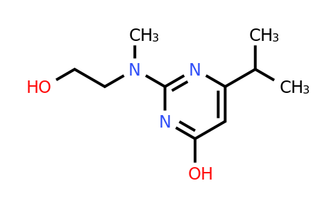1365941-92-9 | 2-((2-Hydroxyethyl)(methyl)amino)-6-isopropylpyrimidin-4-ol