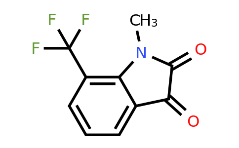 136622-67-8 | 1-Metil-7-(trifluorometil)indolina-2,3-diona 136622-67-8 | 1-Metil-7-(trifluorometil)indolina-2,3-diona