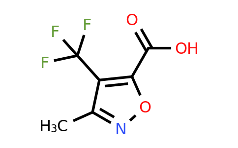 1367926-76-8 | 3-Methyl-4-(trifluoromethyl)-1,2-oxazole-5-carboxylic acid