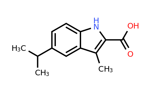 1368590-67-3 | 3-Methyl-5-(propan-2-yl)-1H-indole-2-carboxylic acid