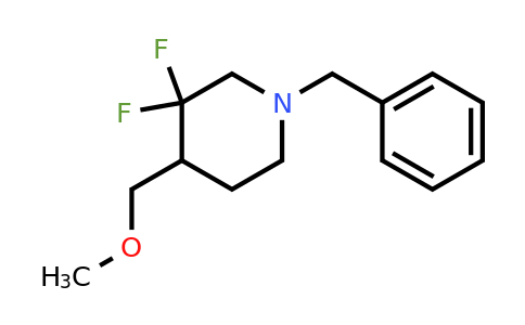 1373503-16-2 | Piperidine, 3,3-difluoro-4-(methoxymethyl)-1-(phenylmethyl)-