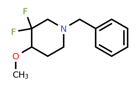 1373504-01-8 | Piperidine, 3,3-difluoro-4-methoxy-1-(phenylmethyl)-