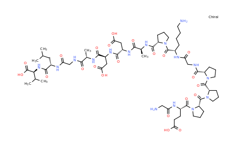 137525-51-0 | L-Valine, glycyl-L-a-glutamyl-L-prolyl-L-prolyl-L-prolylglycyl-L-lysyl-L-prolyl-L-alanyl-L-a-aspartyl-L-a-aspartyl-L-alanylglycyl-L-leucyl-
