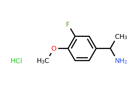 1375472-38-0 | 1-(3-Fluoro-4-methoxyphenyl)ethan-1-amine hydrochloride 1375472-38-0 | 1-(3-Fluoro-4-methoxyphenyl)ethan-1-amine hydrochloride
