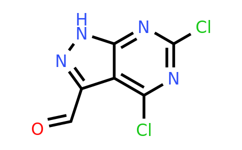 1378878-71-7 | 4,6-Dichloro-1H-pyrazolo[3,4-d]pyrimidine-3-carbaldehyde